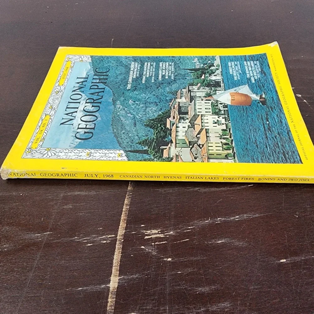 National Geographic Magazine July‎ 1968 No Insert